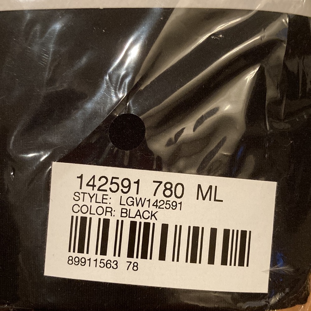 NWT J.Jill black tights - Picture 3 of 4